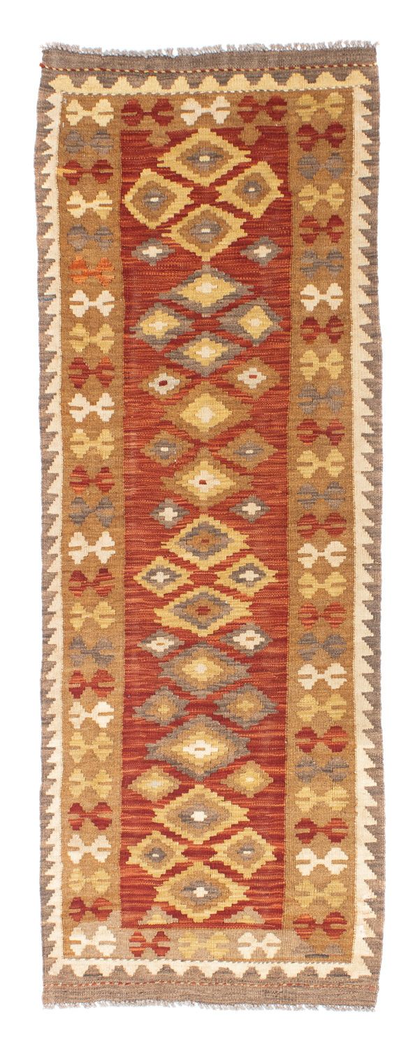 Kelim Teppich - Oriental 194 x 67 cm - rost
