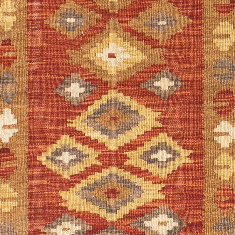 Kelim Teppich - Oriental 194 x 67 cm - rost