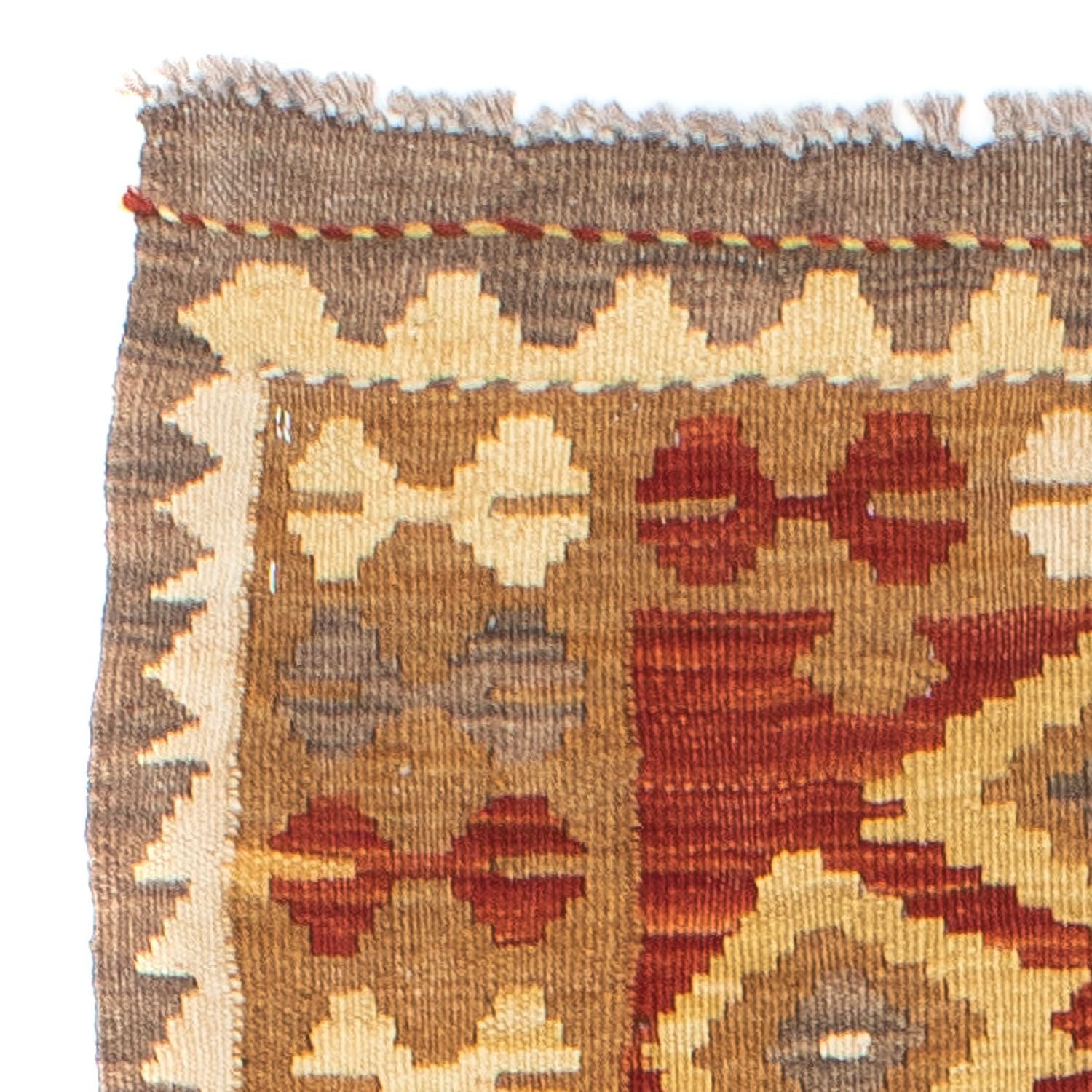 Kelim Teppich - Oriental 194 x 67 cm - rost
