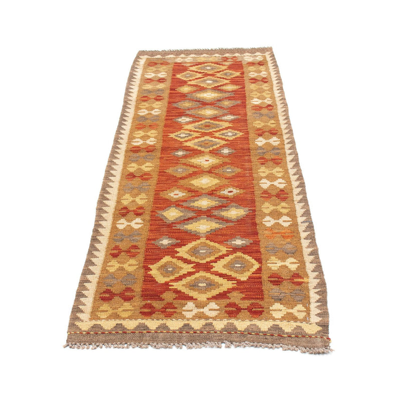 Kelim Teppich - Oriental 194 x 67 cm - rost