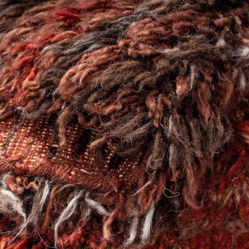 Tapis à poils longs - 300 x 206 cm - multicolore