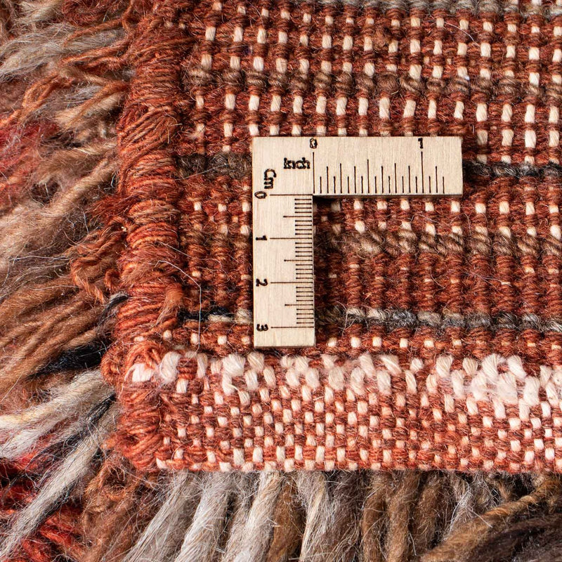 Tapis à poils longs - 300 x 206 cm - multicolore