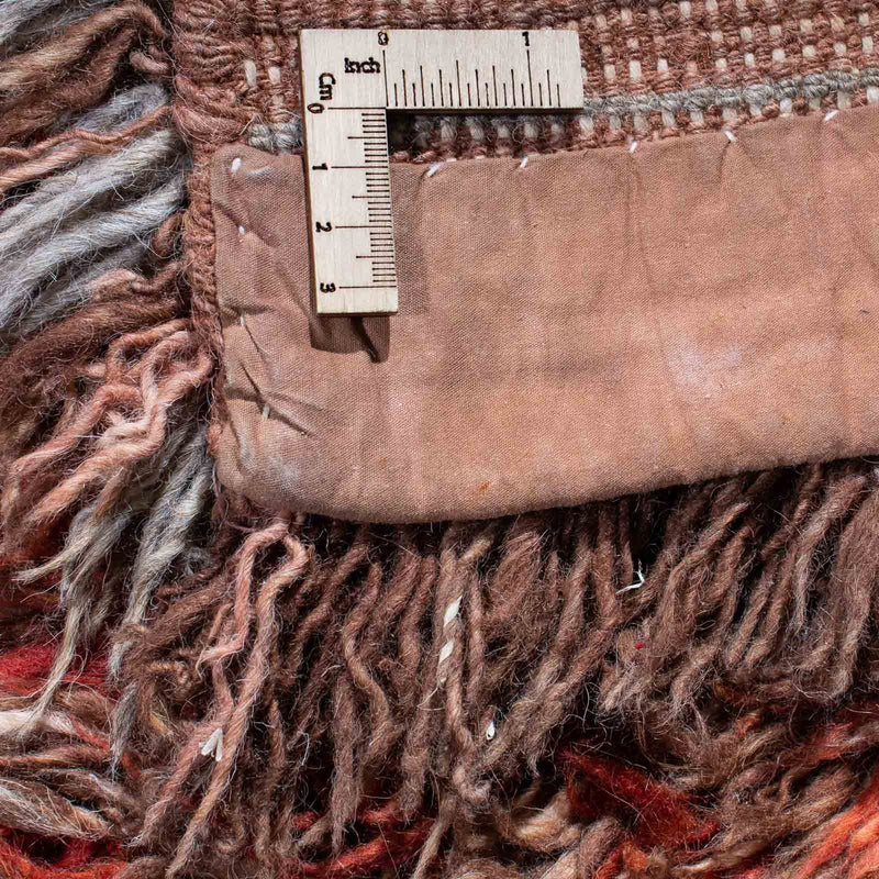 Tapis à poils longs - 287 x 203 cm - multicolore