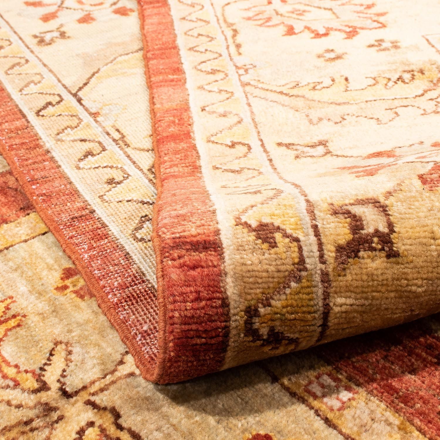 Tapis Ziegler - 272 x 198 cm - rouille