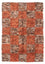 Tapis à poils longs - 255 x 173 cm - multicolore