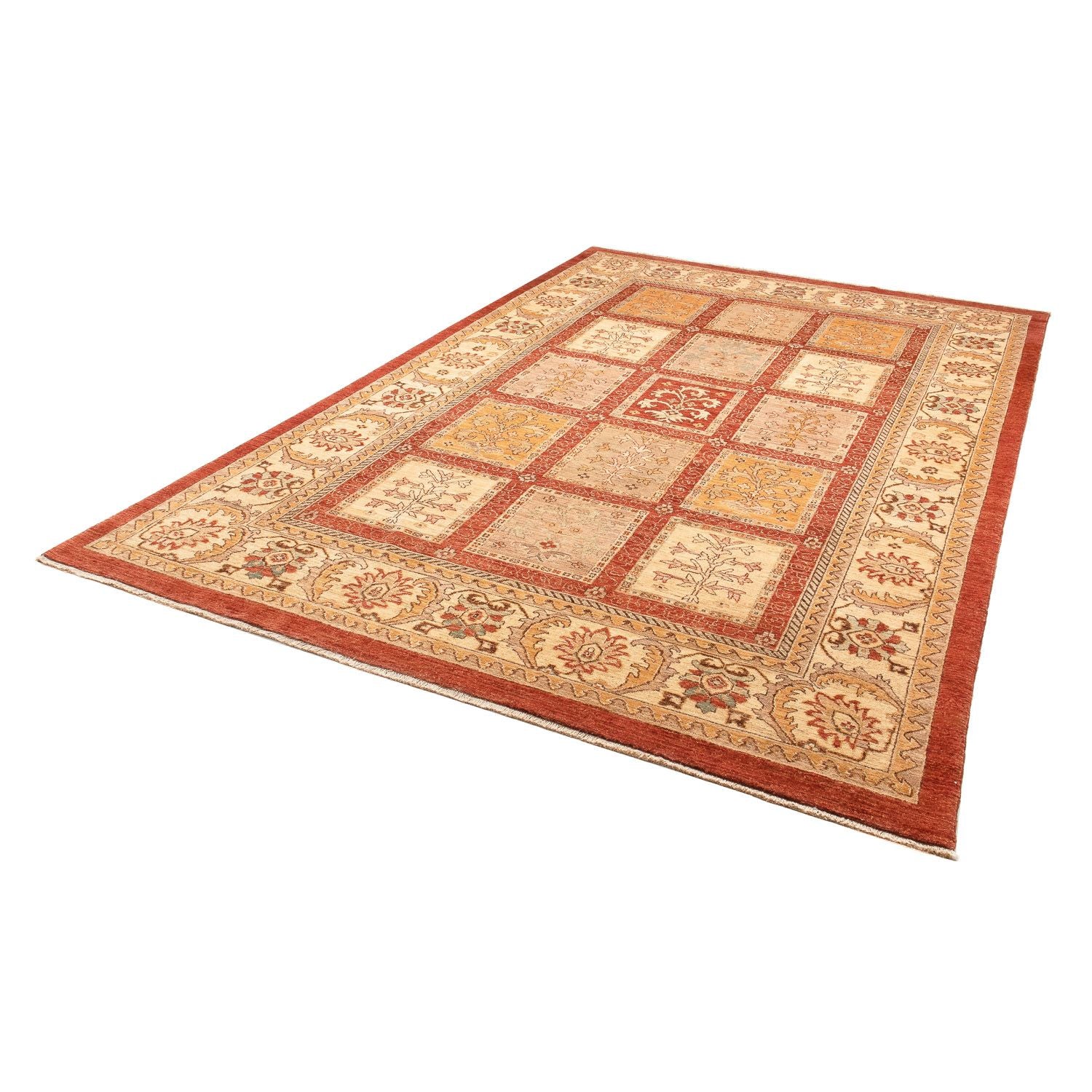 Tapis Ziegler - 314 x 200 cm - rouille