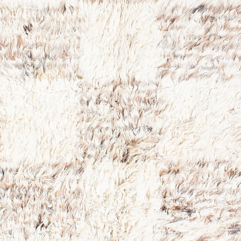 Tapis à poils longs - 252 x 172 cm - beige