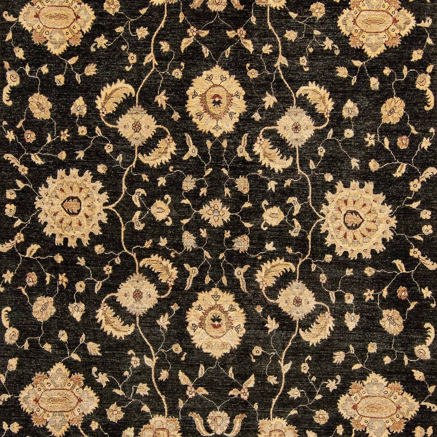 Tapis Ziegler - 424 x 293 cm - bleu foncé