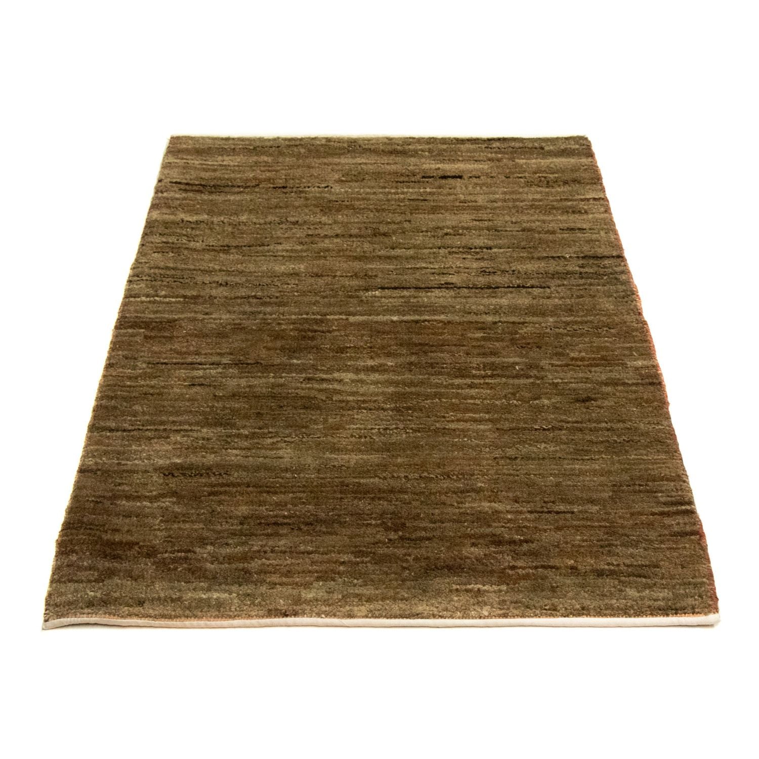 Tapis Gabbeh - Indus - 113 x 78 cm - marron foncé