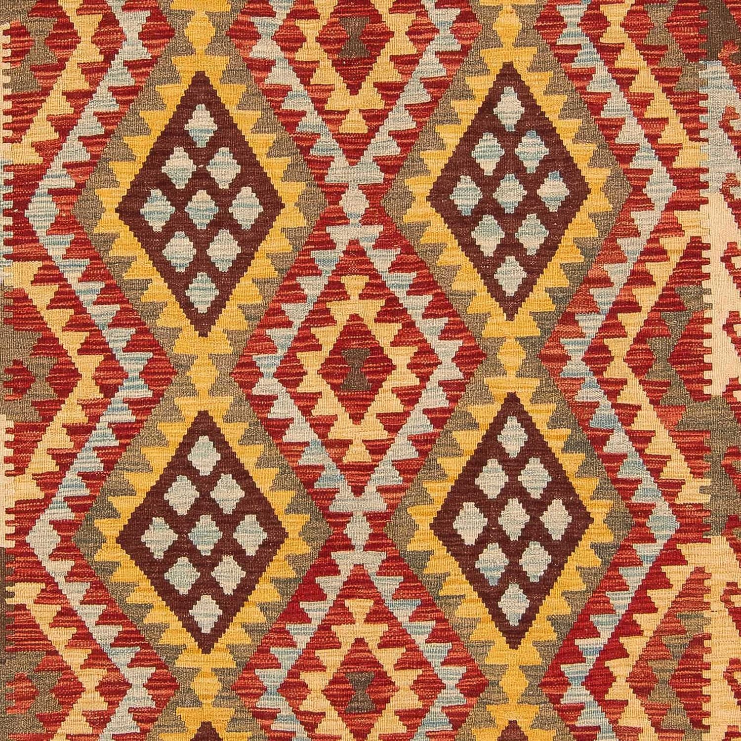 Tapis Kelim - Splash - 289 x 208 cm - multicolore
