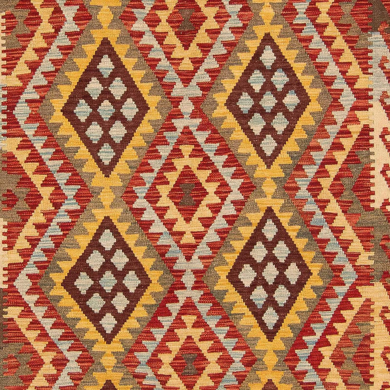 Tapis Kelim - Splash - 289 x 208 cm - multicolore