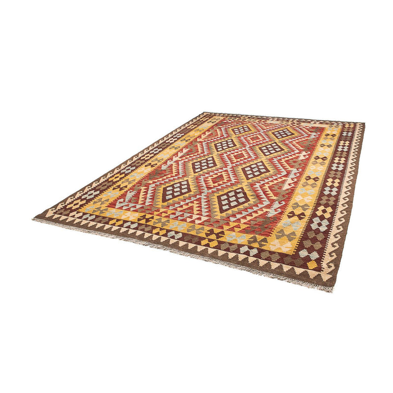 Tapis Kelim - Splash - 289 x 208 cm - multicolore