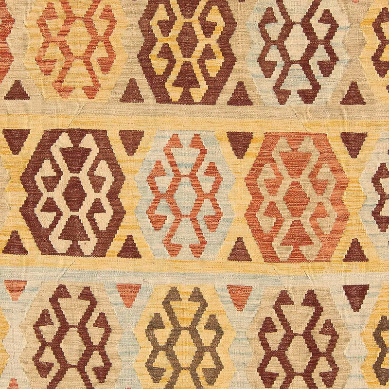 Tapis Kelim - Splash - 287 x 199 cm - beige