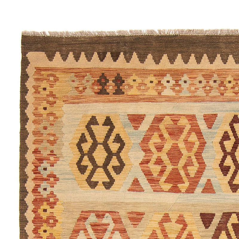 Tapis Kelim - Splash - 287 x 199 cm - beige