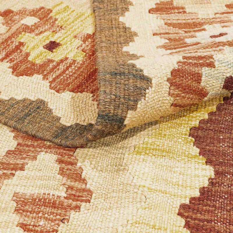 Tapis Kelim - Splash - 287 x 199 cm - beige