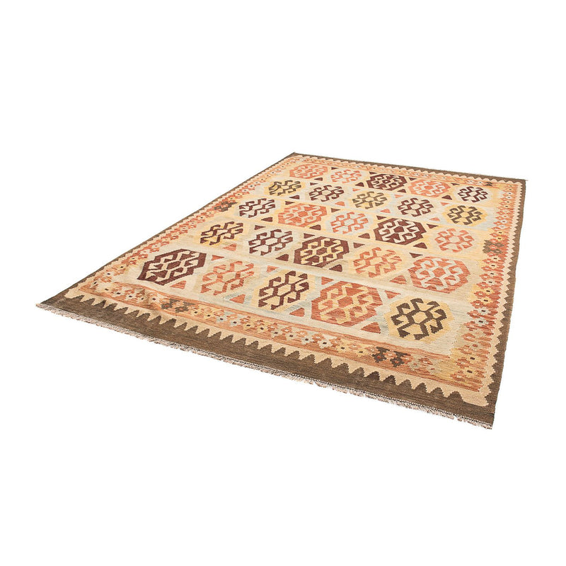 Tapis Kelim - Splash - 287 x 199 cm - beige