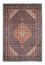 Tapis persan - Tabriz - 309 x 209 cm - bleu foncé