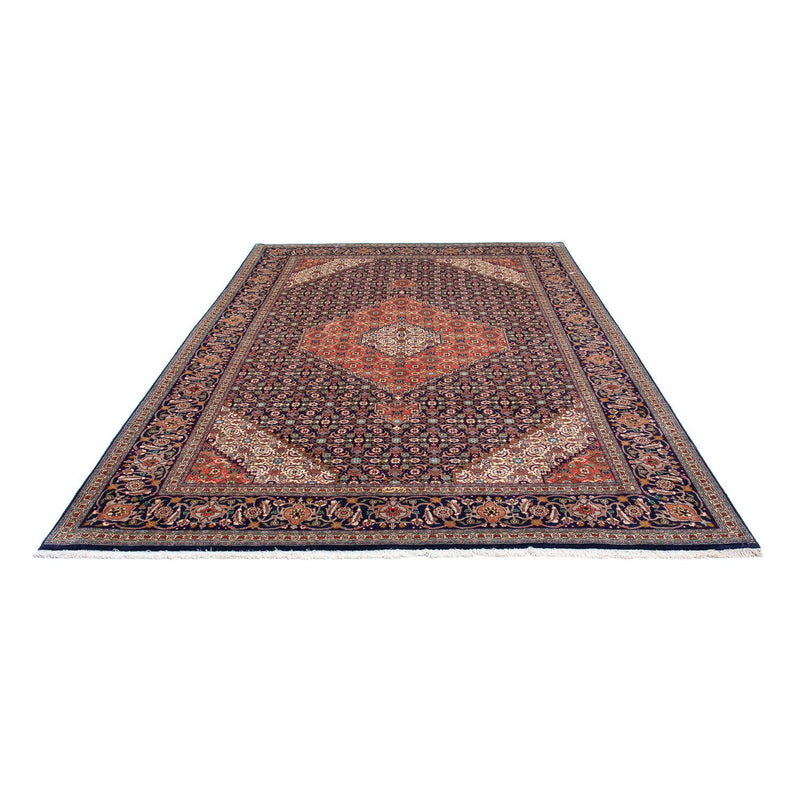 Tapis persan - Tabriz - 309 x 209 cm - bleu foncé
