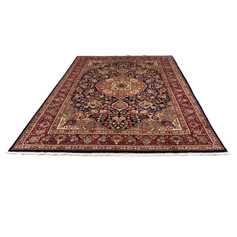 Tapis persan - Tabriz - 310 x 205 cm - bleu foncé