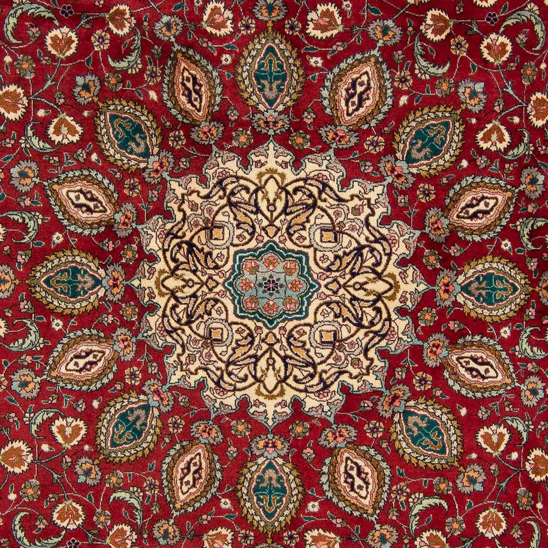 Tapis persan - Tabriz - Royal - 349 x 243 cm - rouge foncé