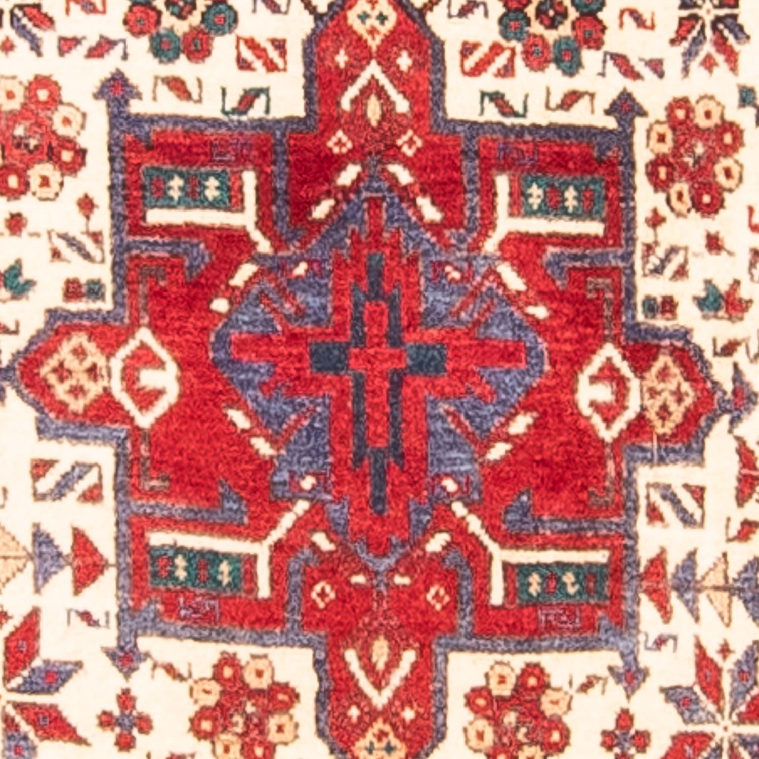 Tapis de couloir Tapis persan - Nomadic - 445 x 95 cm - beige
