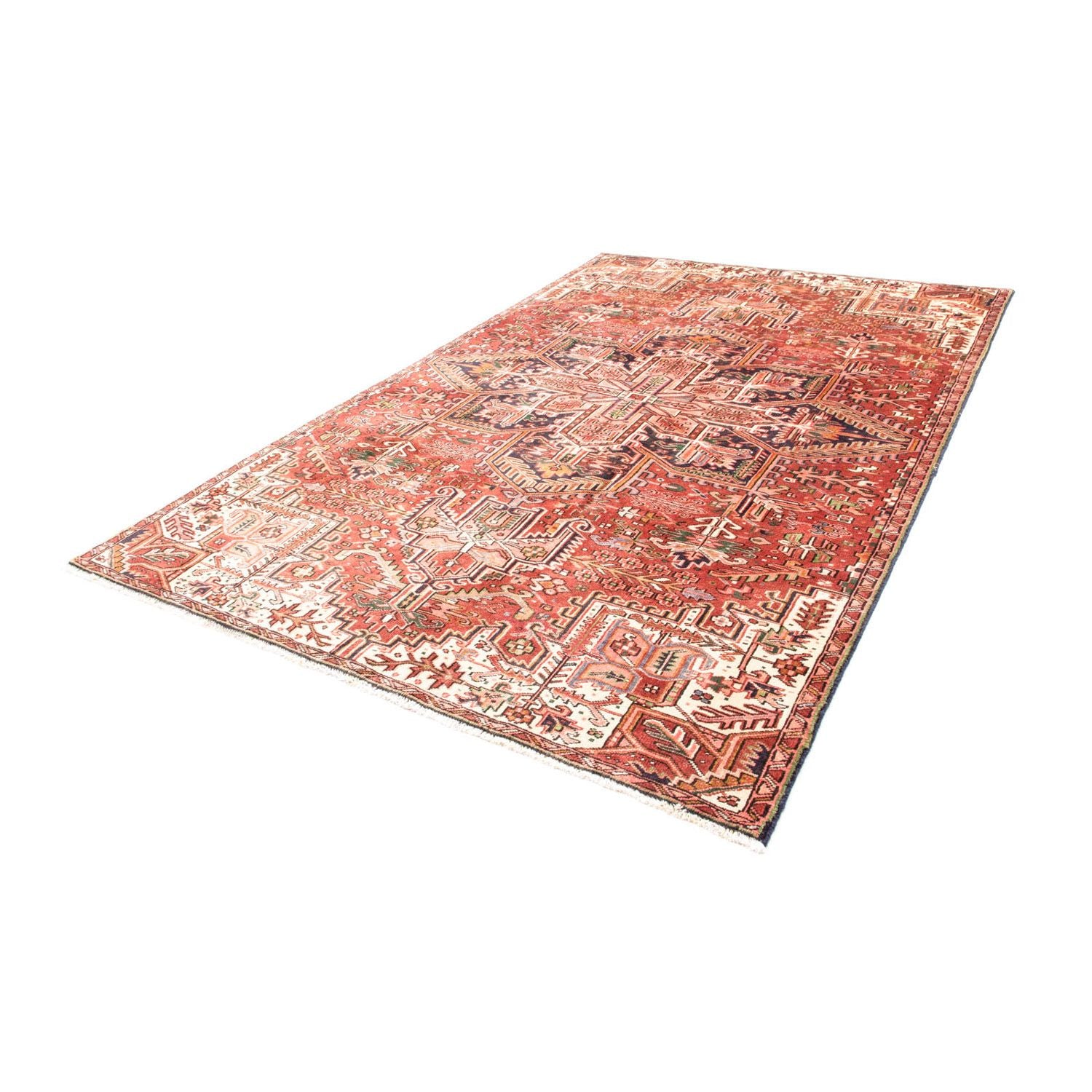 Tapis persan - Nomadic - 293 x 190 cm - rouge clair