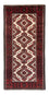 Tapis de couloir Tapis Belutsch - 218 x 103 cm - rouge
