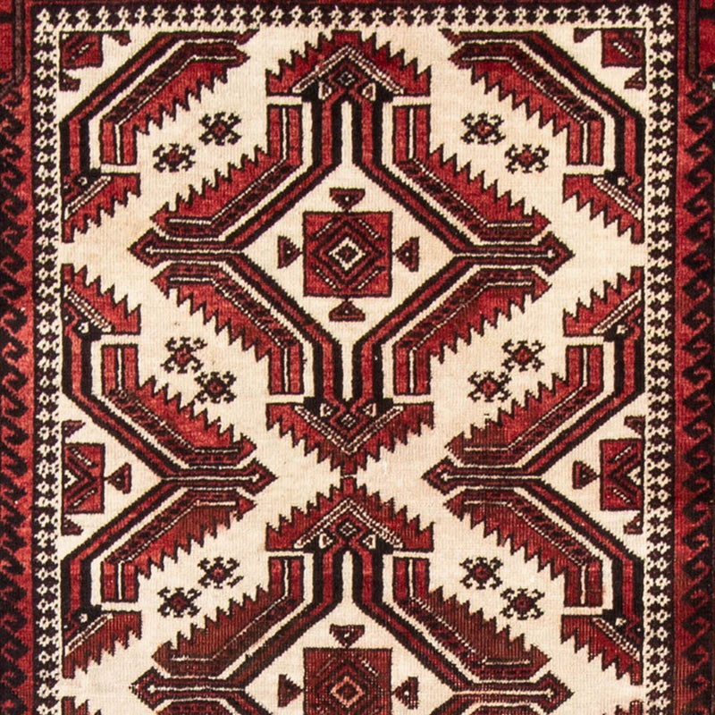 Tapis de couloir Tapis Belutsch - 218 x 103 cm - rouge
