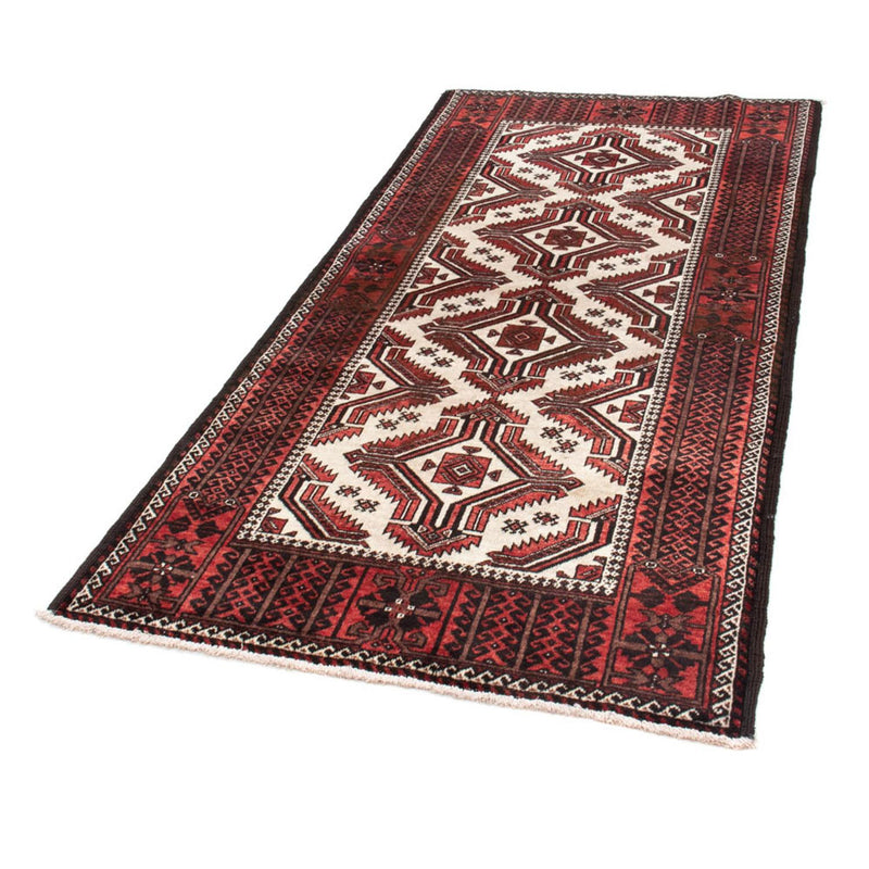 Tapis de couloir Tapis Belutsch - 218 x 103 cm - rouge
