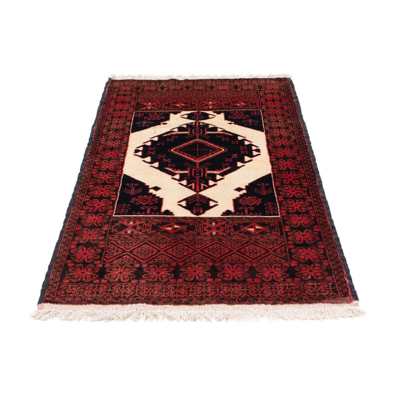 Tapis Belutsch - 157 x 87 cm - rouge foncé