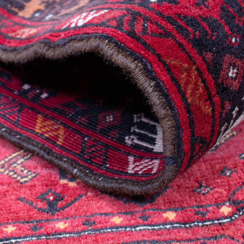Tapis Belutsch - 190 x 106 cm - rouge foncé