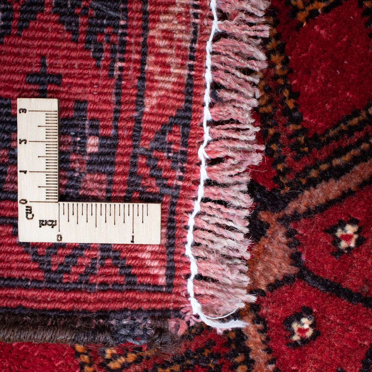 Tapis Belutsch - 190 x 106 cm - rouge foncé