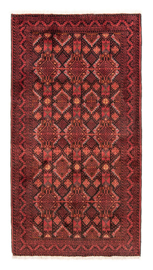 Belutsch Teppich 194 x 101 cm - rot
