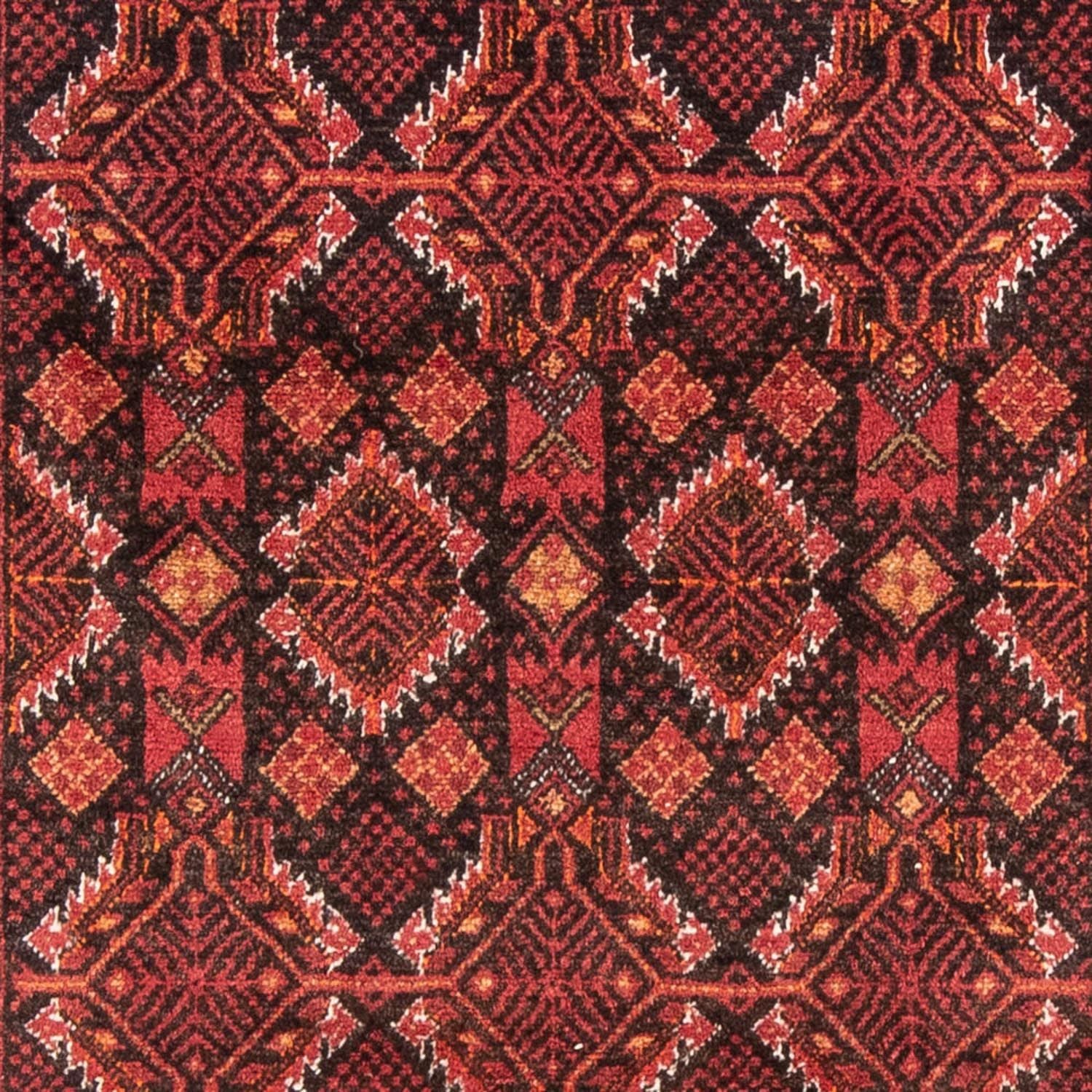 Belutsch Teppich 194 x 101 cm - rot
