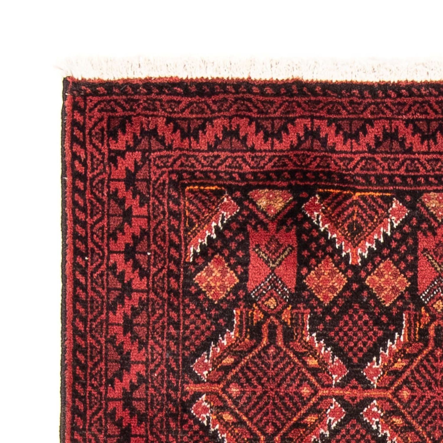 Belutsch Teppich 194 x 101 cm - rot