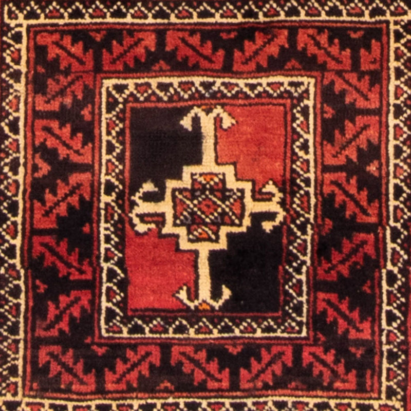 Tapis de couloir Tapis Belutsch - 236 x 127 cm - rouge