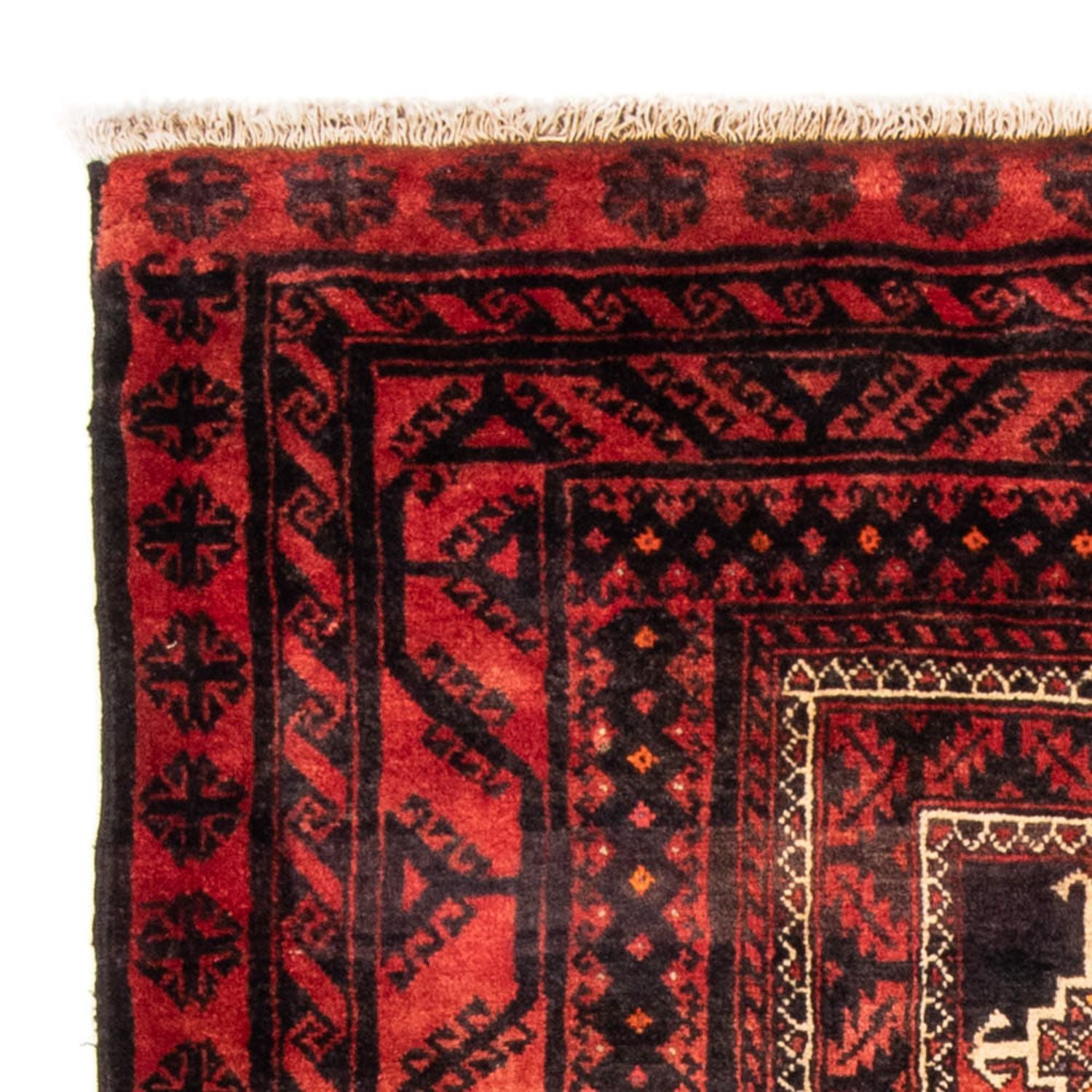 Tapis de couloir Tapis Belutsch - 236 x 127 cm - rouge