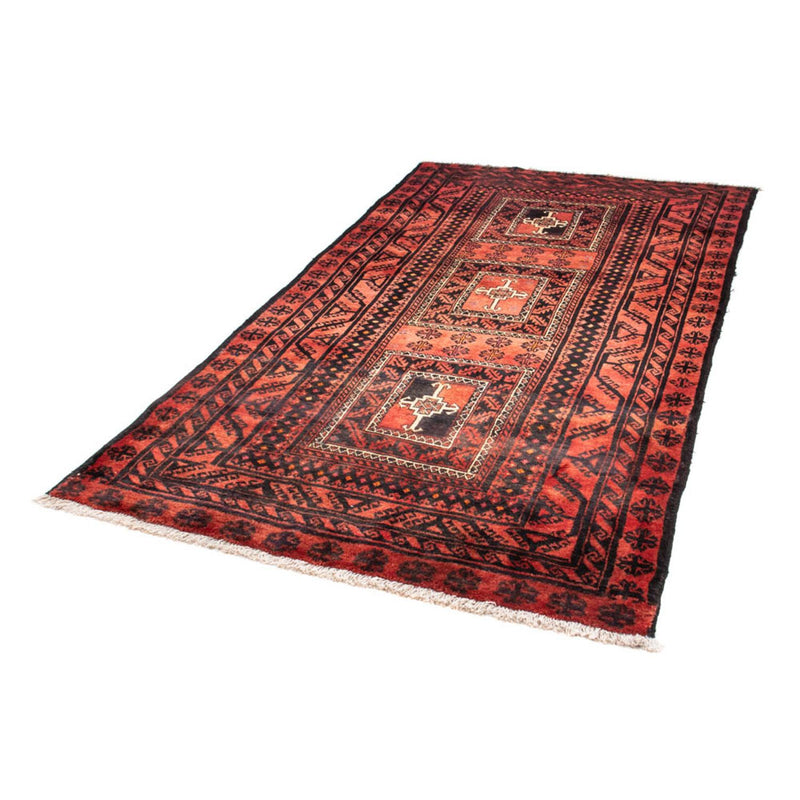 Tapis de couloir Tapis Belutsch - 236 x 127 cm - rouge
