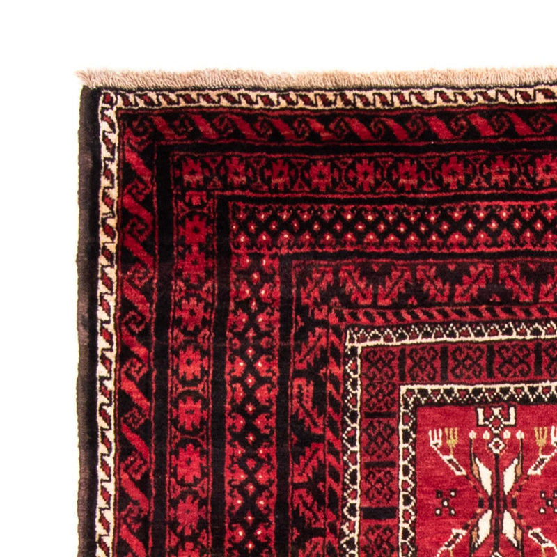 Tapis de couloir Tapis Belutsch - 220 x 114 cm - rouge