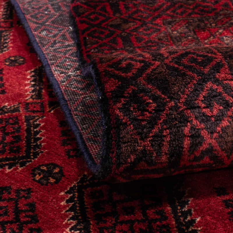 Tapis de couloir Tapis Belutsch - 230 x 113 cm - rouge foncé