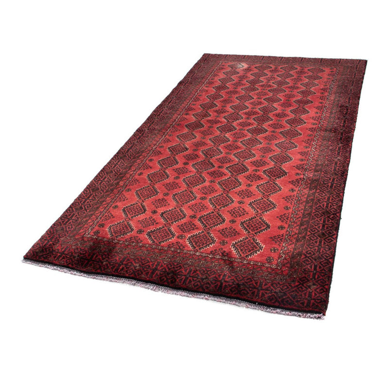 Tapis de couloir Tapis Belutsch - 230 x 113 cm - rouge foncé