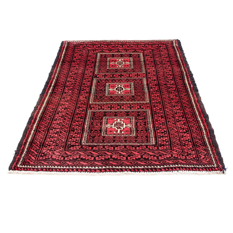 Tapis Belutsch - 158 x 103 cm - rouge foncé