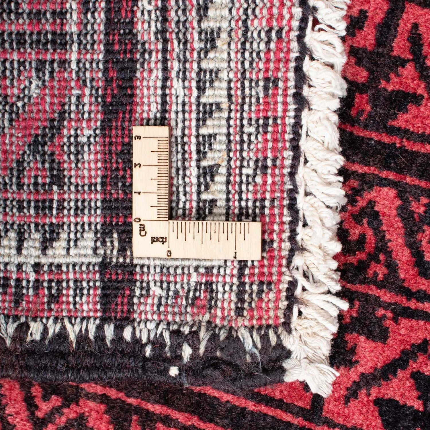 Tapis Belutsch - 158 x 103 cm - rouge foncé