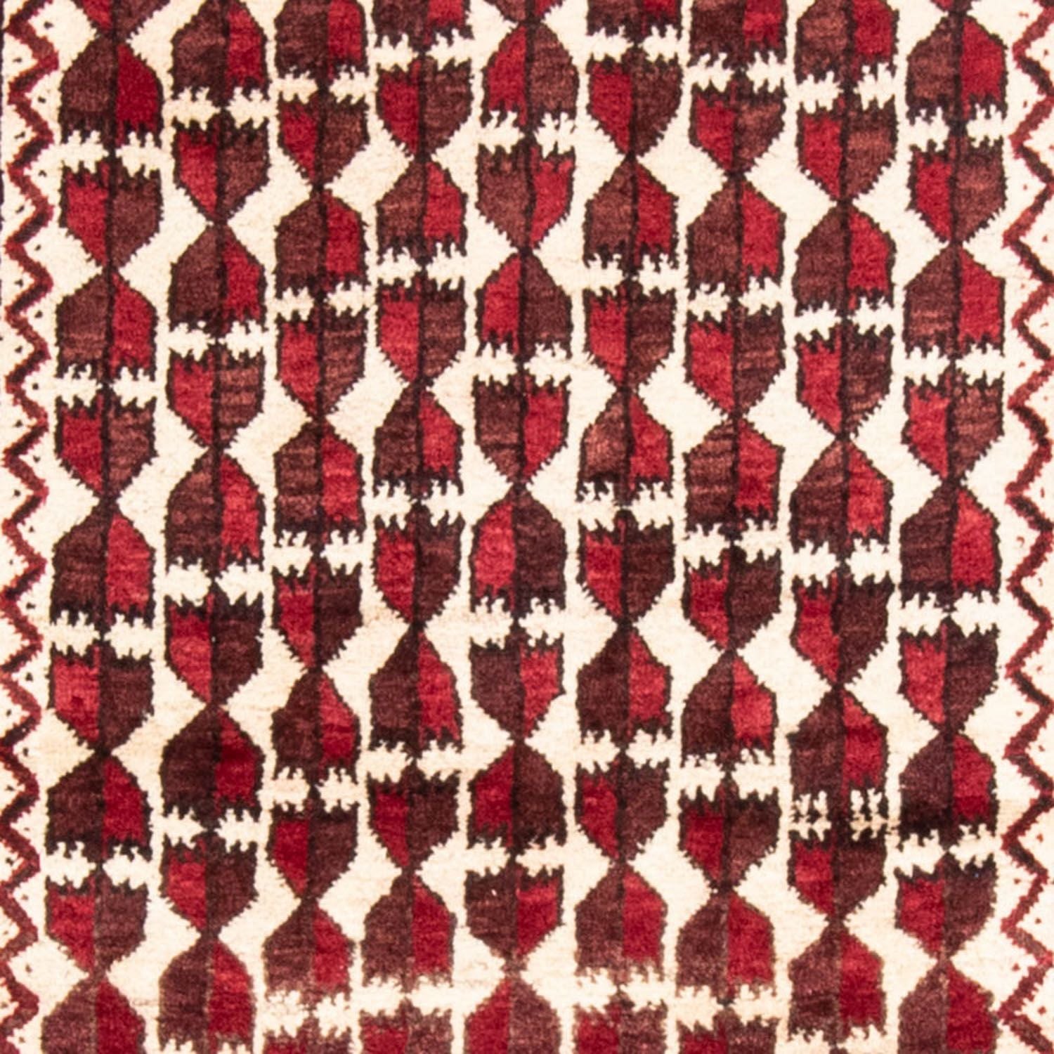 Tapis de couloir Tapis Belutsch - 185 x 102 cm - rouge foncé
