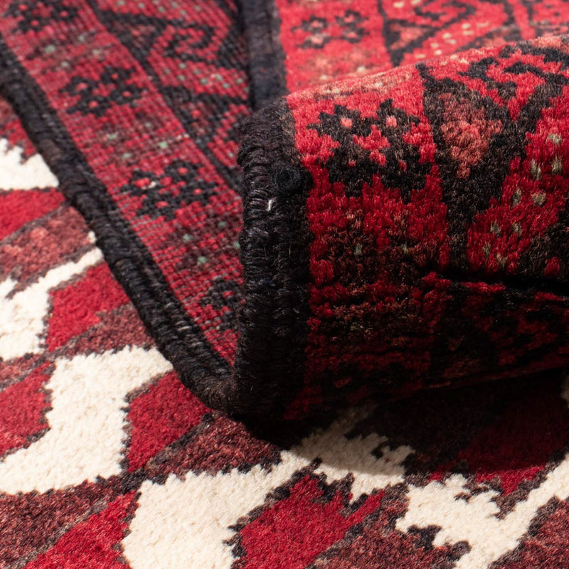 Tapis de couloir Tapis Belutsch - 185 x 102 cm - rouge foncé