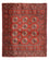 Tapis Belutsch - 143 x 121 cm - rouge foncé