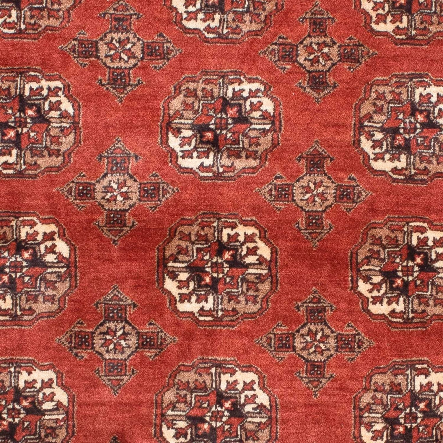 Tapis Belutsch - 143 x 121 cm - rouge foncé
