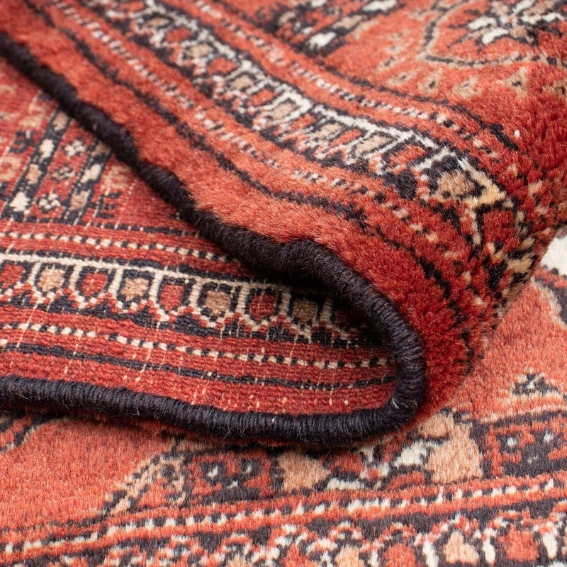 Tapis Belutsch - 143 x 121 cm - rouge foncé