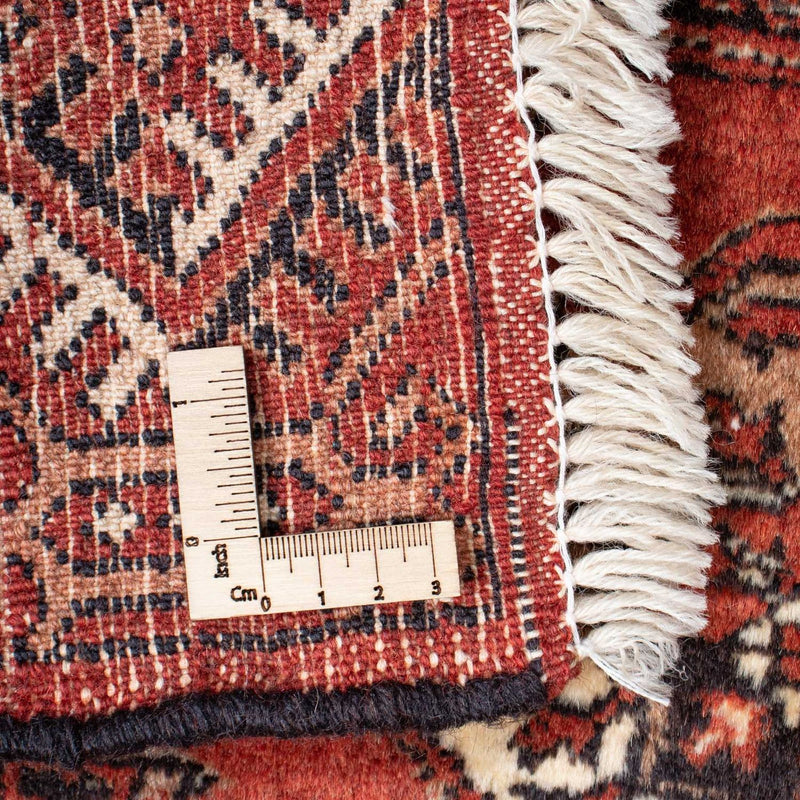 Tapis Belutsch - 143 x 121 cm - rouge foncé