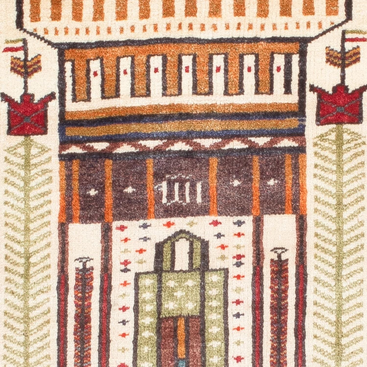 Tapis Belutsch - 119 x 89 cm - beige